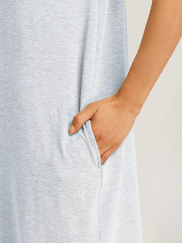 Hanro - Camisola de pijama ' Natural Elegance ' em azul