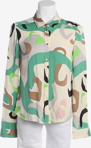 Diane von Furstenberg Bluse / Tunika L in Mischfarben: Vorderseite