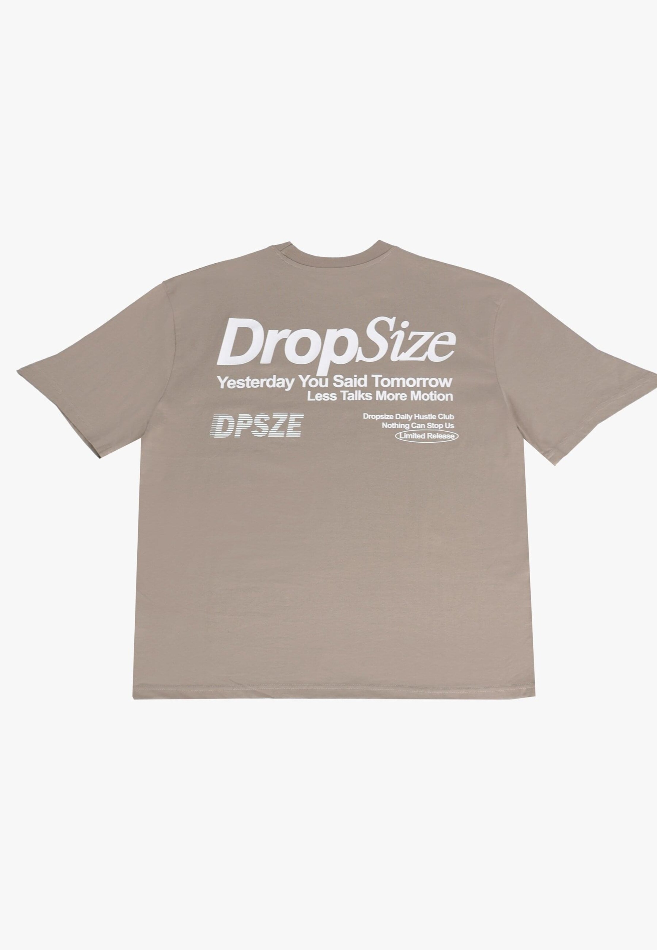 Dropsize Shirt 'Yeterday' in Grey