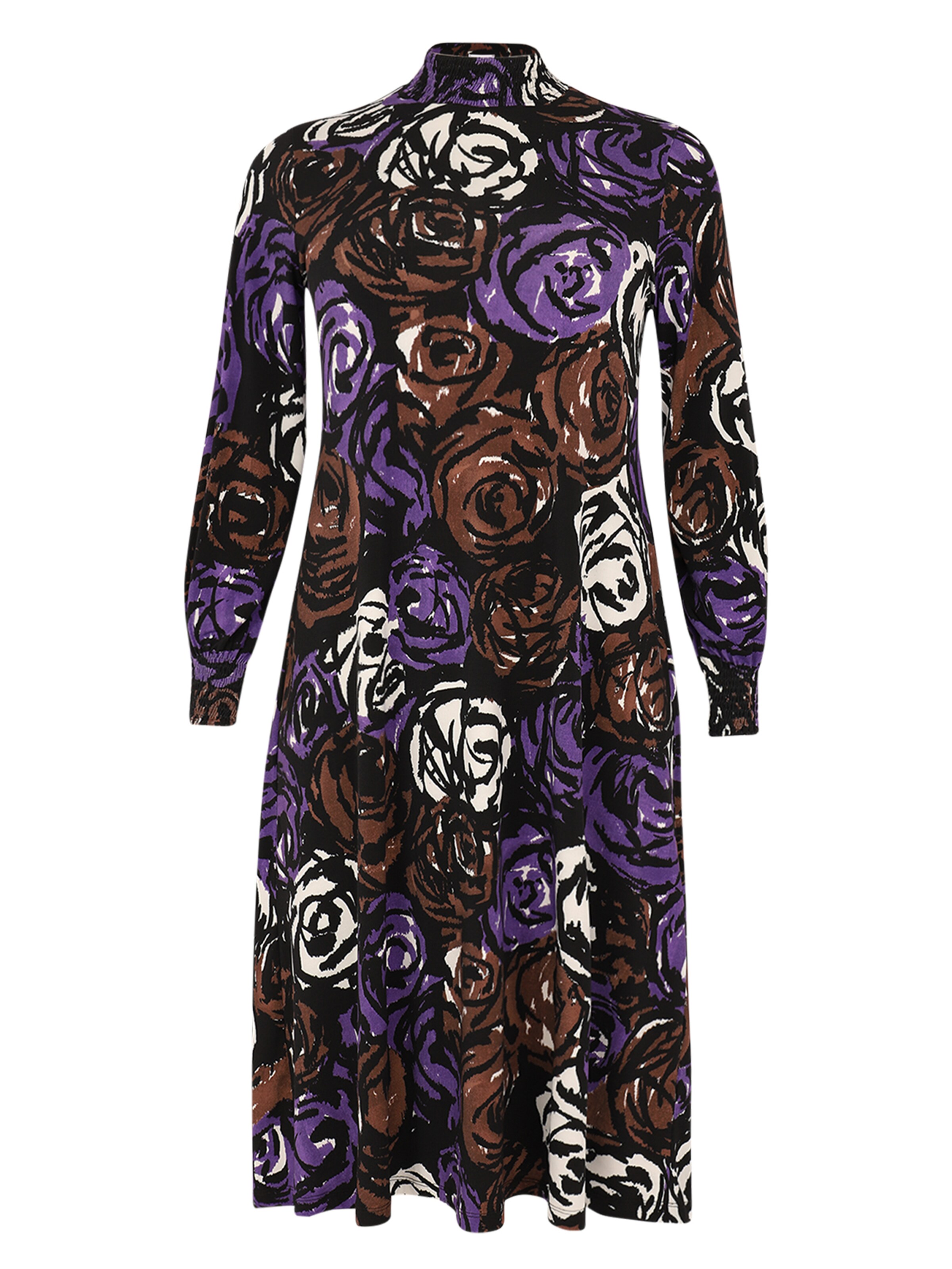 YOEK Jurk in Zwart: voorkant