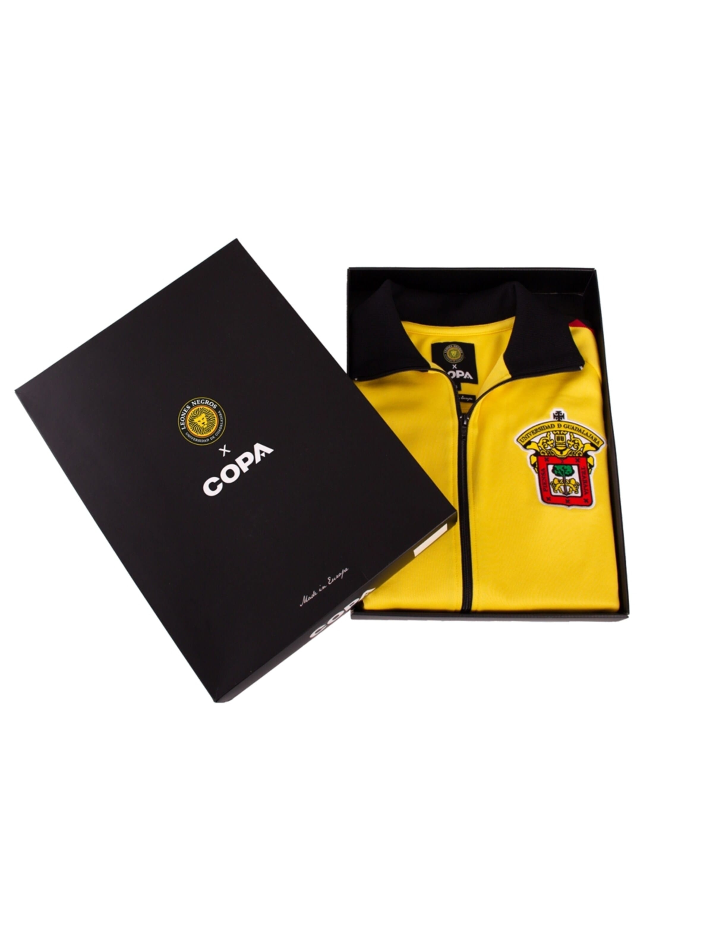 COPA FOOTBALL Sportjas 'Leones Negros udeG 1974 Retro Voetbaljack' in Geel