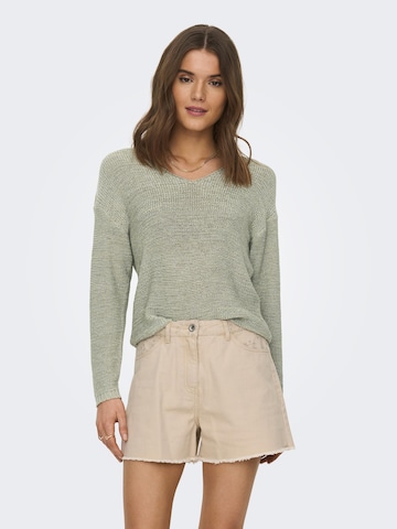 Pull-over 'MORE' JDY en vert : devant