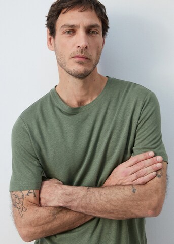 MANGO MAN Shirt 'Liman' in Green