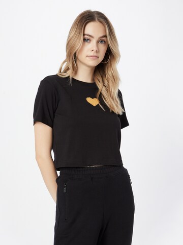 DIESEL Shirt 'HEARTY' in Black: front