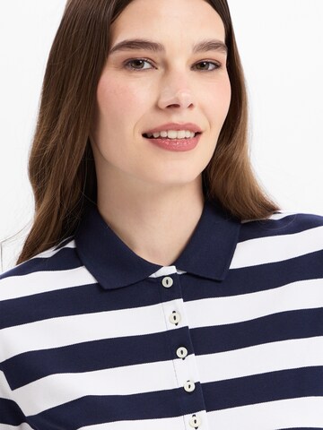 Marie Lund Kleid in Blau