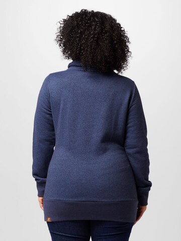 Ragwear Plus Sweatshirt 'NESKA' in Blau