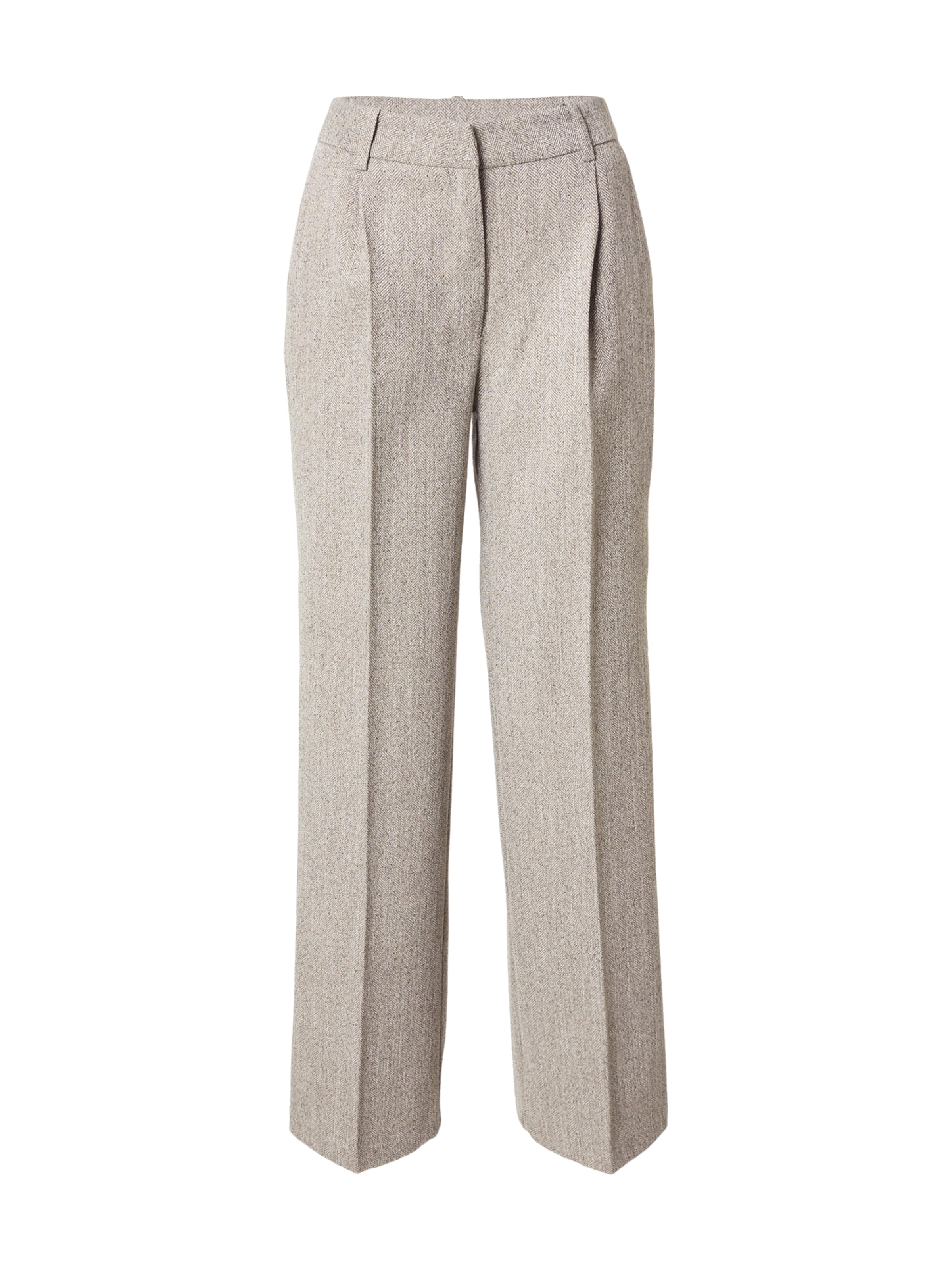 Wide Leg Pantalon à pince 'AWDARCIE' VERO MODA en marron : devant