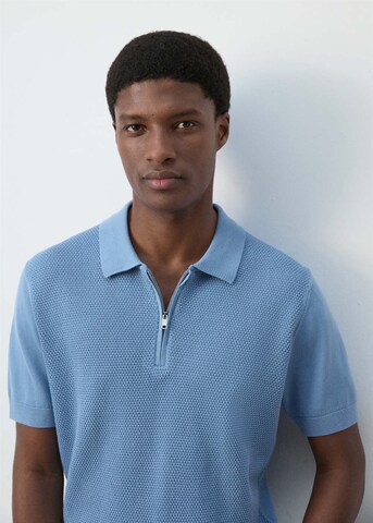 MANGO MAN Sweater 'Canario' in Blue
