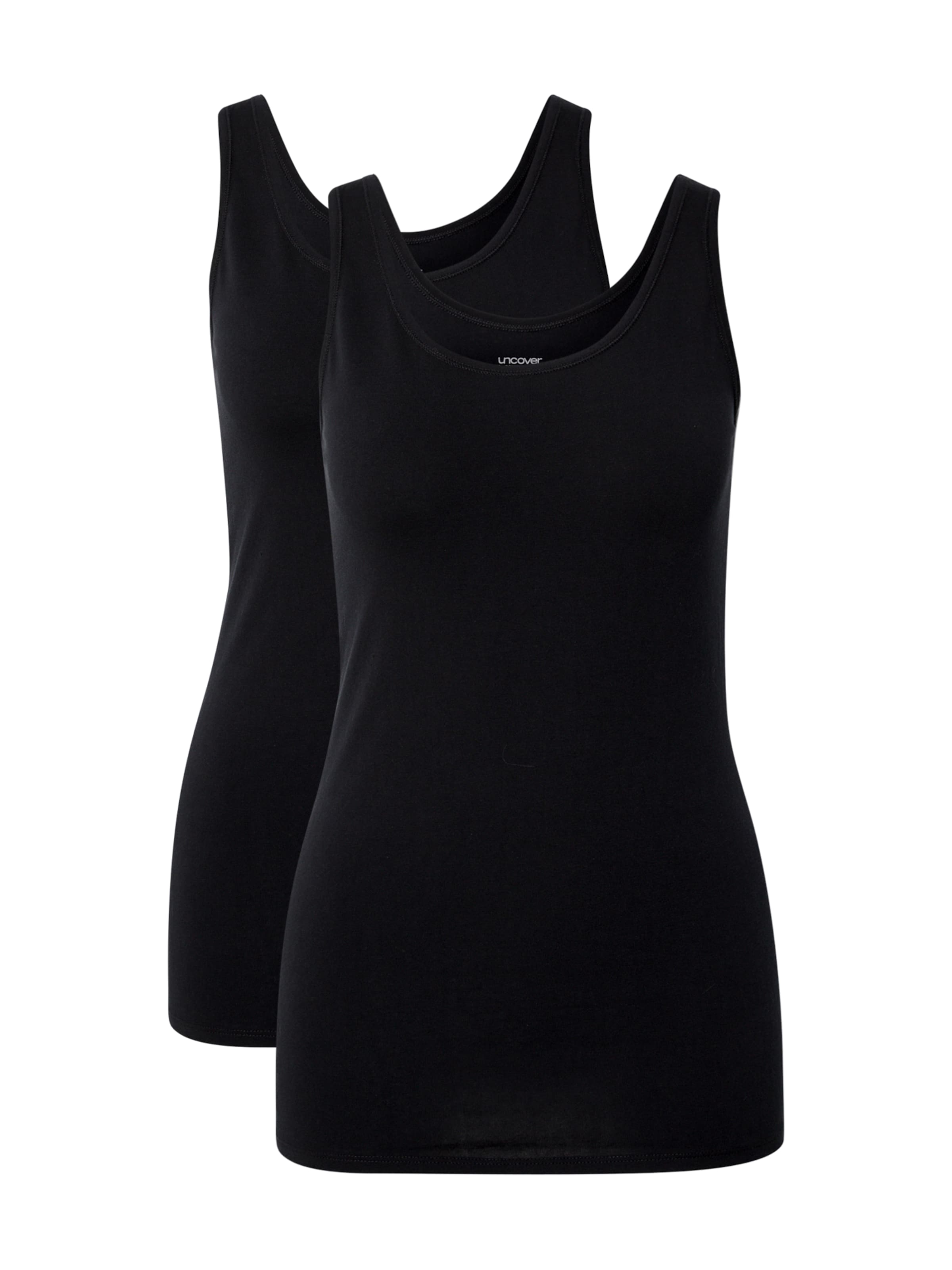 Maillot de corps 'Uncover' uncover by SCHIESSER en noir : devant