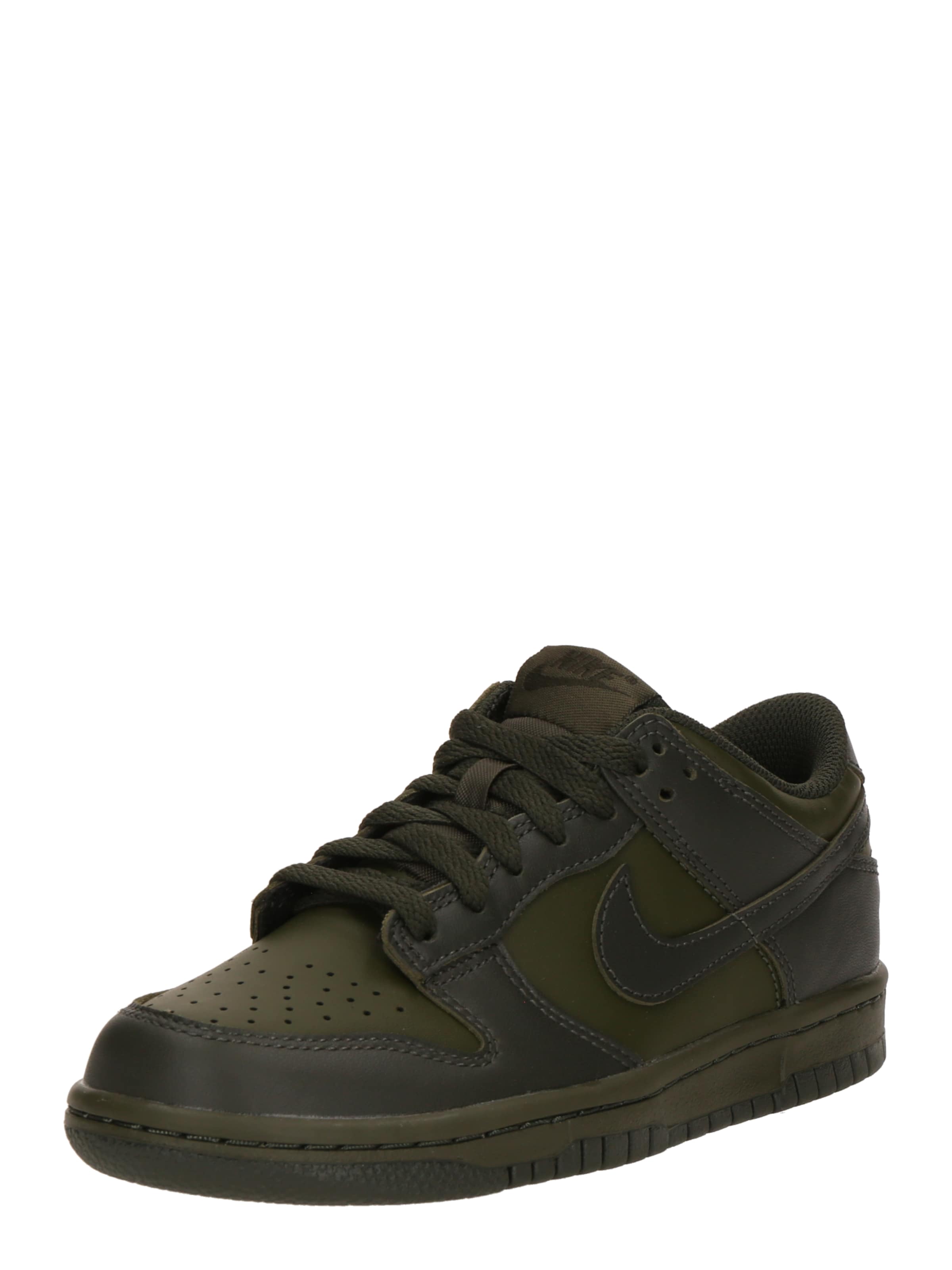 Nike Sportswear Кроссовки 'Dunk' в Зеленый: спереди