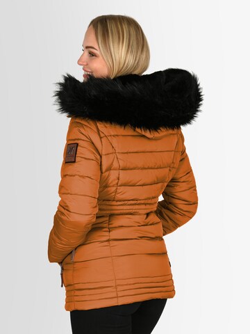 NAVAHOO Winterjacke in Orange