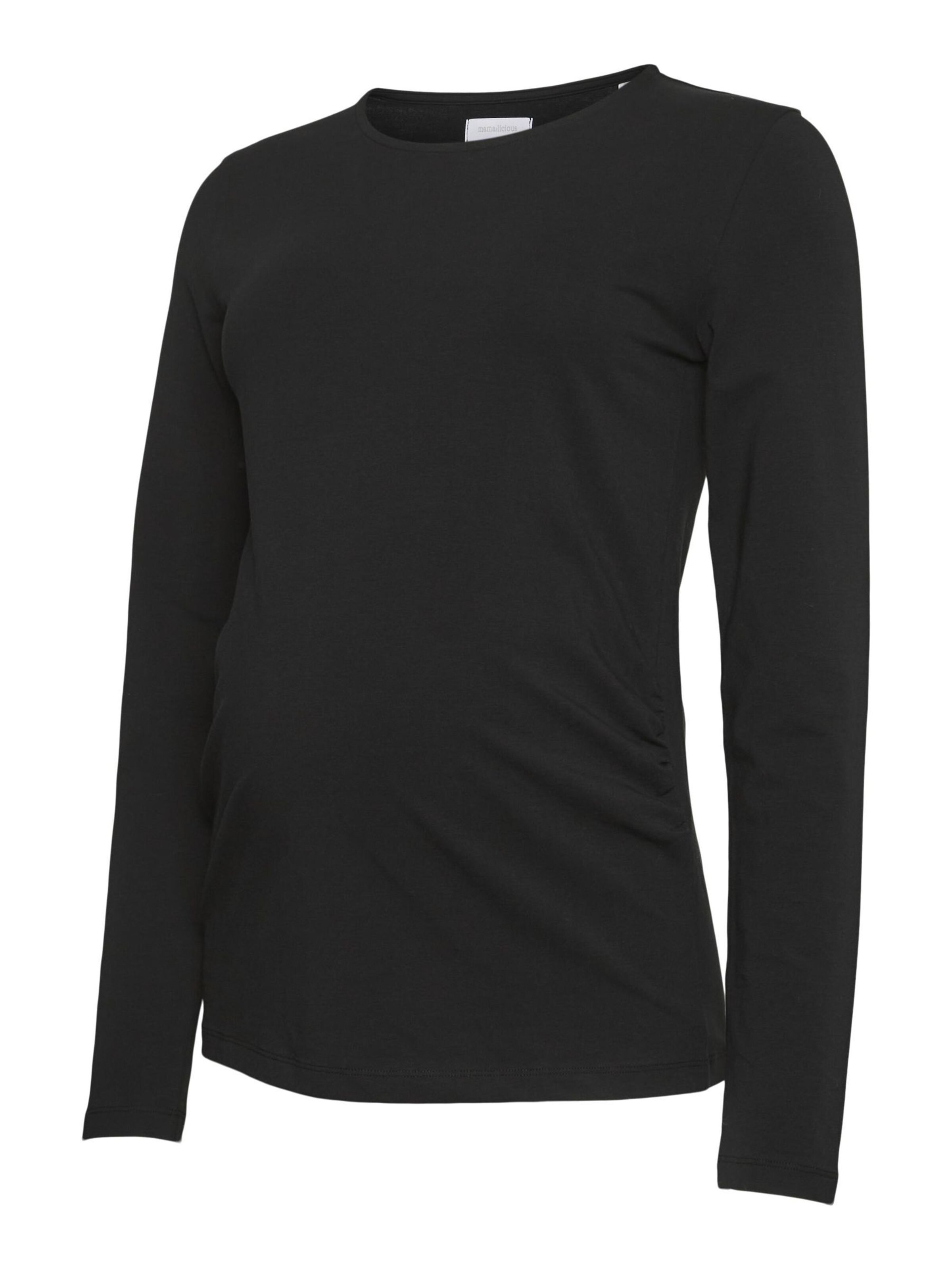MAMALICIOUS Shirts i sort: forside