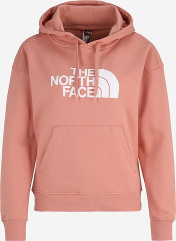 Felpa 'Drew Peak' di THE NORTH FACE in rosa: frontale