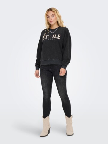 ONLY Sweatshirt 'ONLPenelope' in Black
