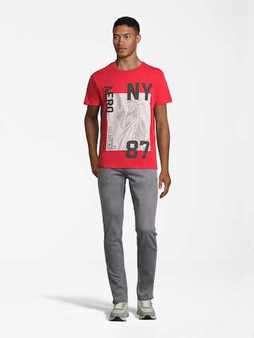 AÉROPOSTALE Shirt in Rood
