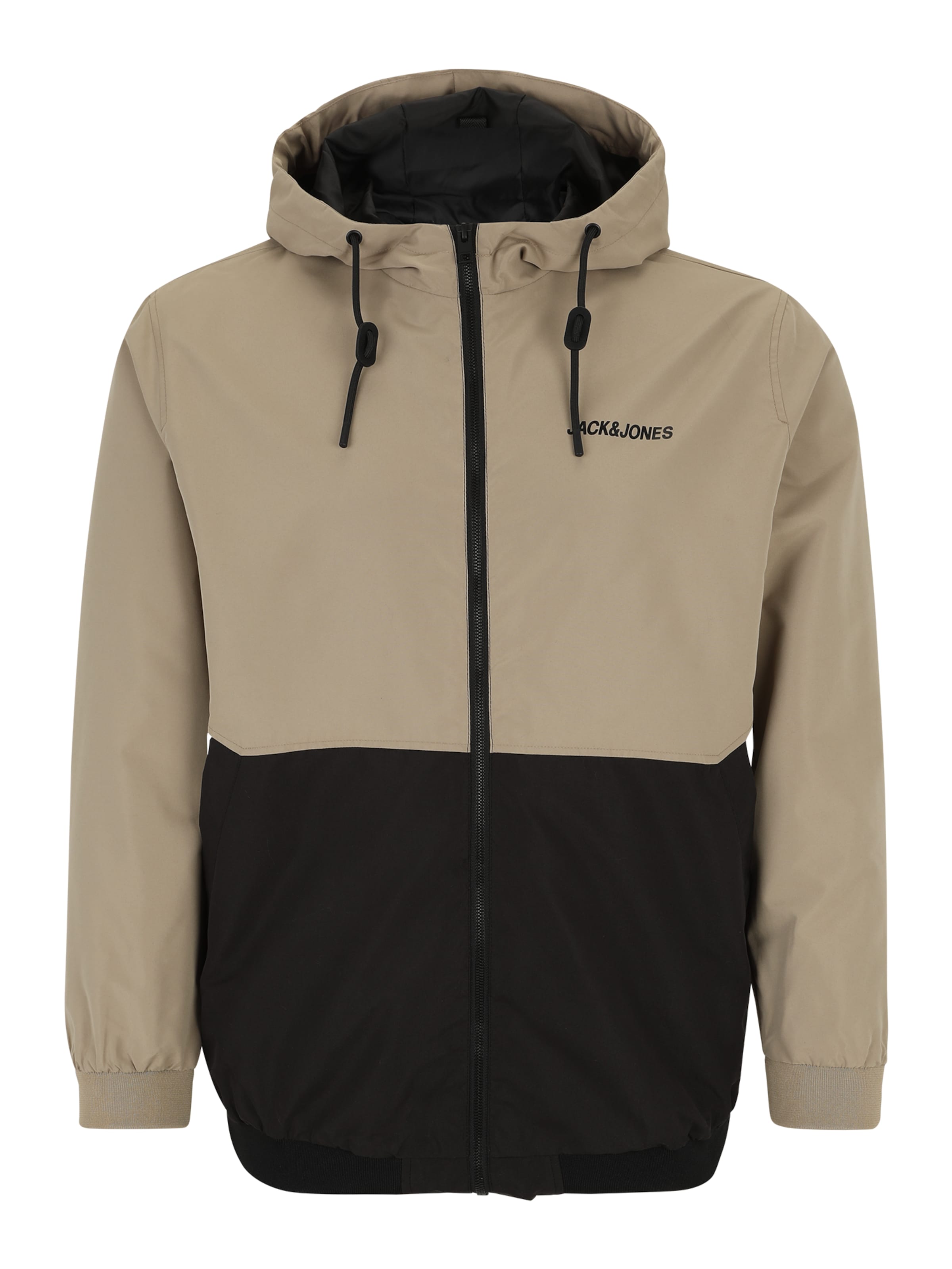 Jack & Jones Plus Jacke 'JJERUSH' in Grün: Vorderseite