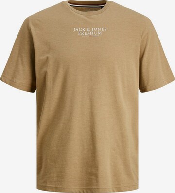 JACK & JONES - Camiseta en marrón: frente