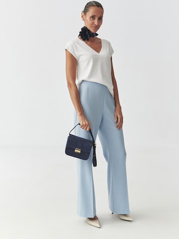 TATUUM Flared Trousers in Blue
