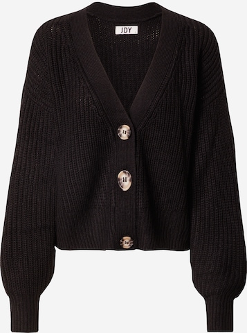 JDY Knit Cardigan 'Justy' in Black: front