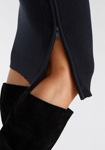 Bruno Banani Strickkleid in Schwarz