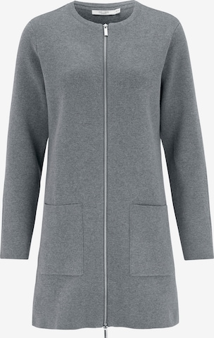 Cellbes of Sweden Gebreid vest in Grijs: voorkant