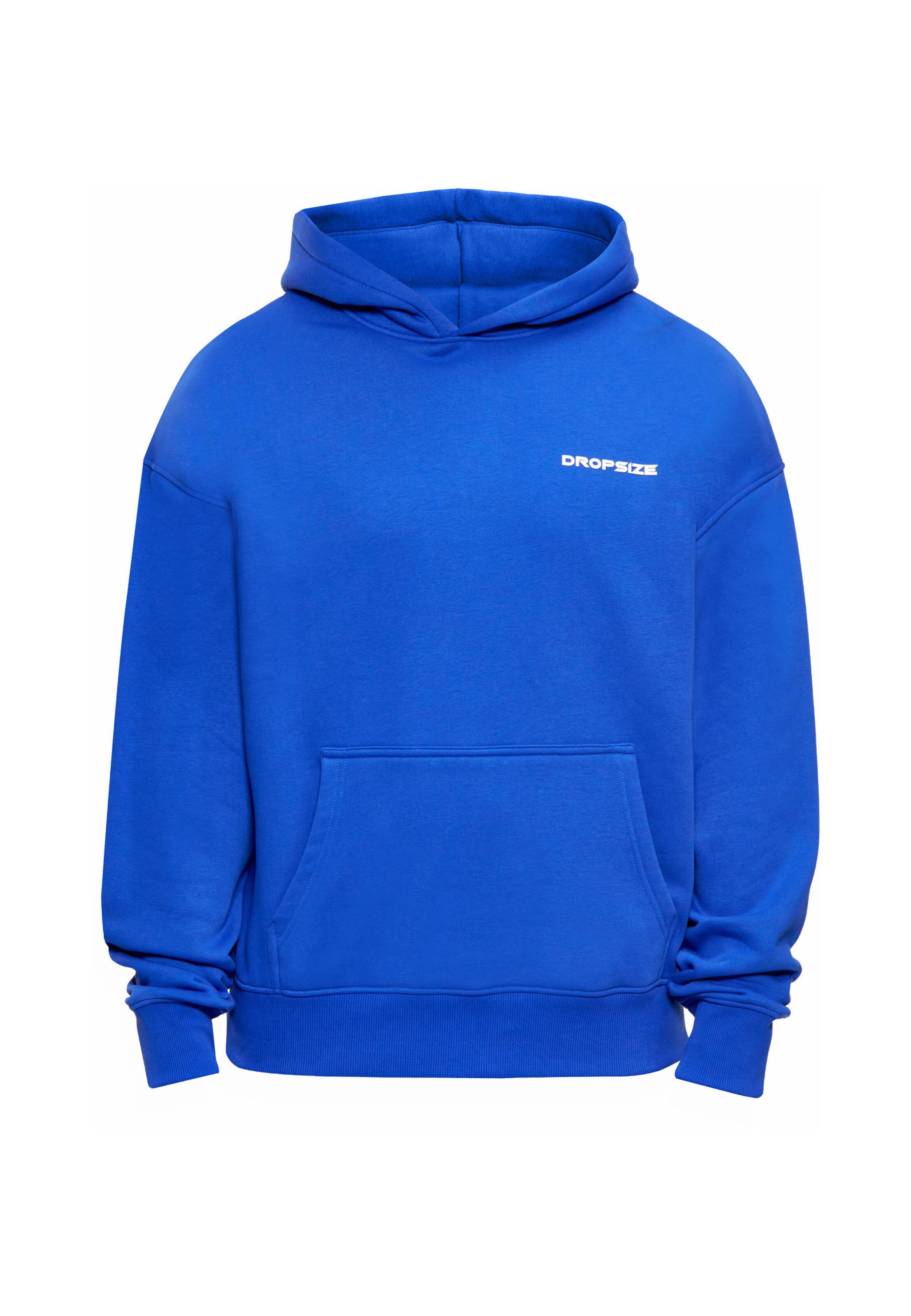 Dropsize Mikina – modrá: přední strana