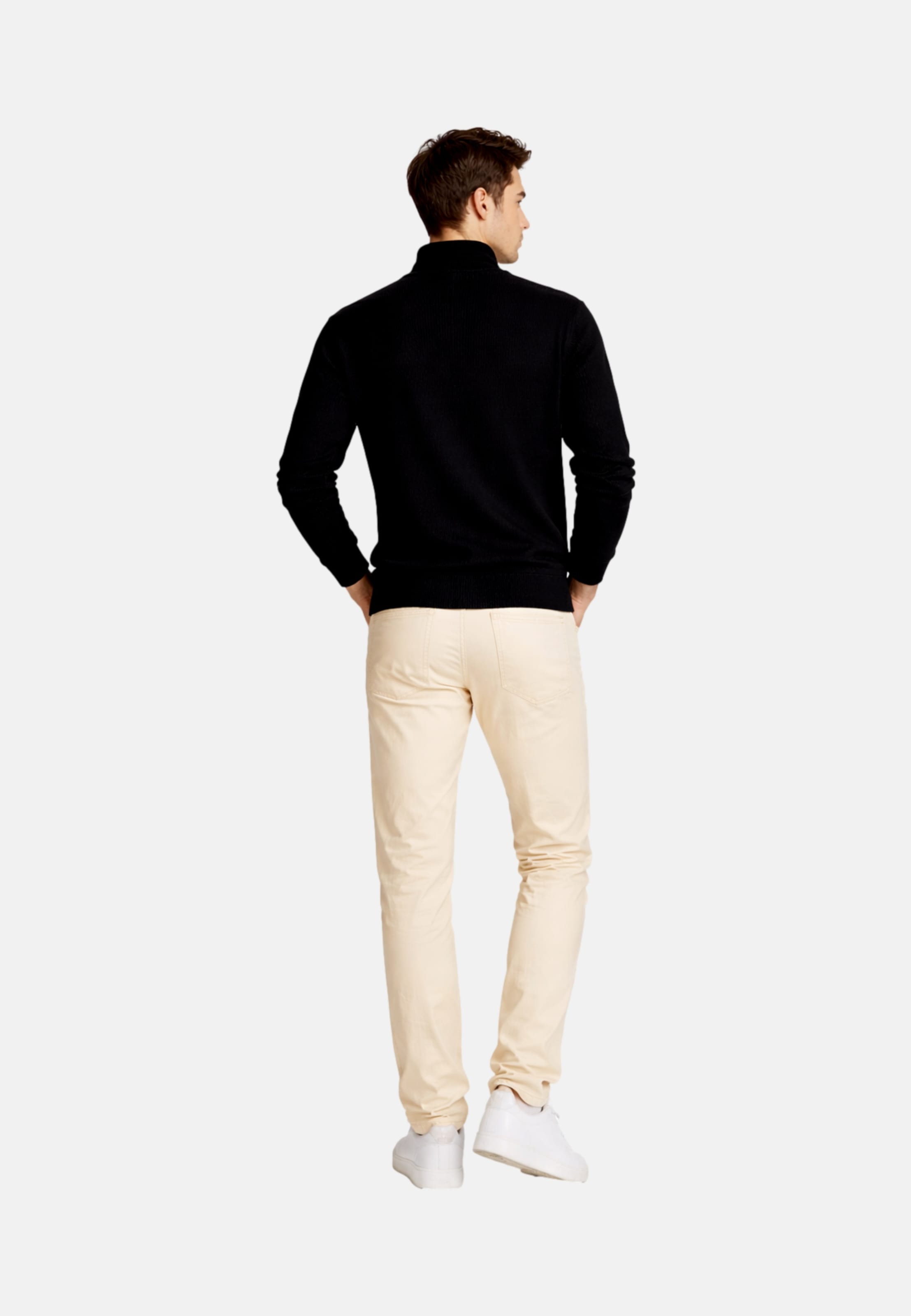 Pullover 'Half Zip' di U.S. POLO ASSN. in nero