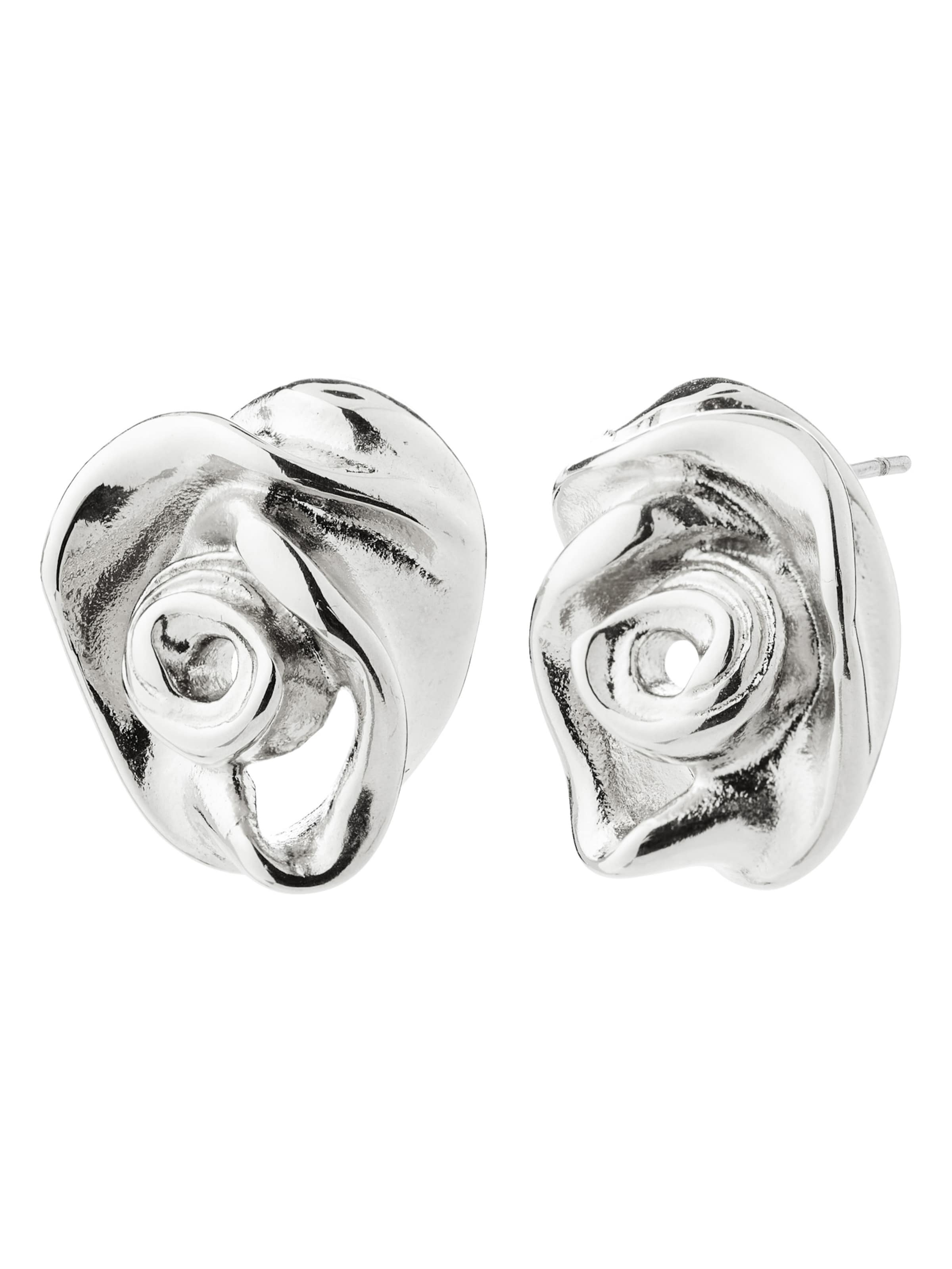 Pilgrim - Pendientes 'Inner' en plata: frente