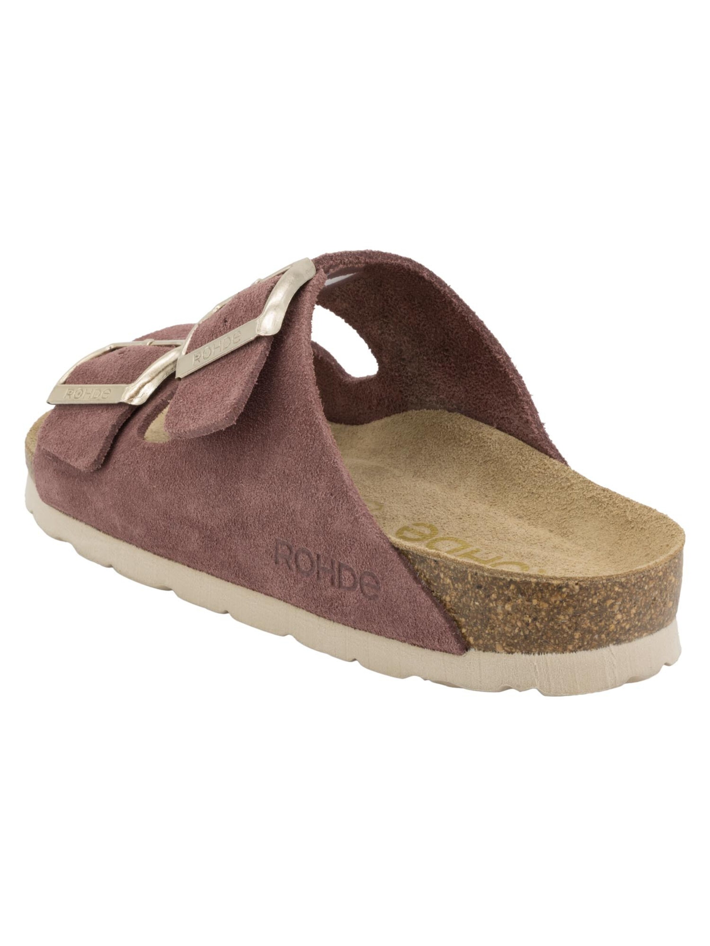 ROHDE Mules 'Alba' in Purple