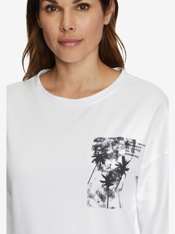 Cartoon Sweatshirt in White