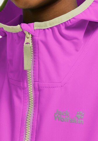 JACK WOLFSKIN Outdoor jacket in Purple