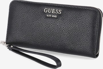 GUESS Wallet 'Vikky' in Black