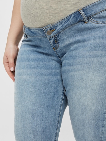 MAMALICIOUS Slimfit Jeans 'Julia' i blå
