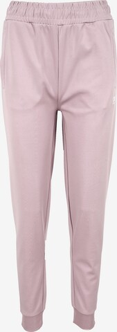 Effilé Pantalon FILA en rose : devant