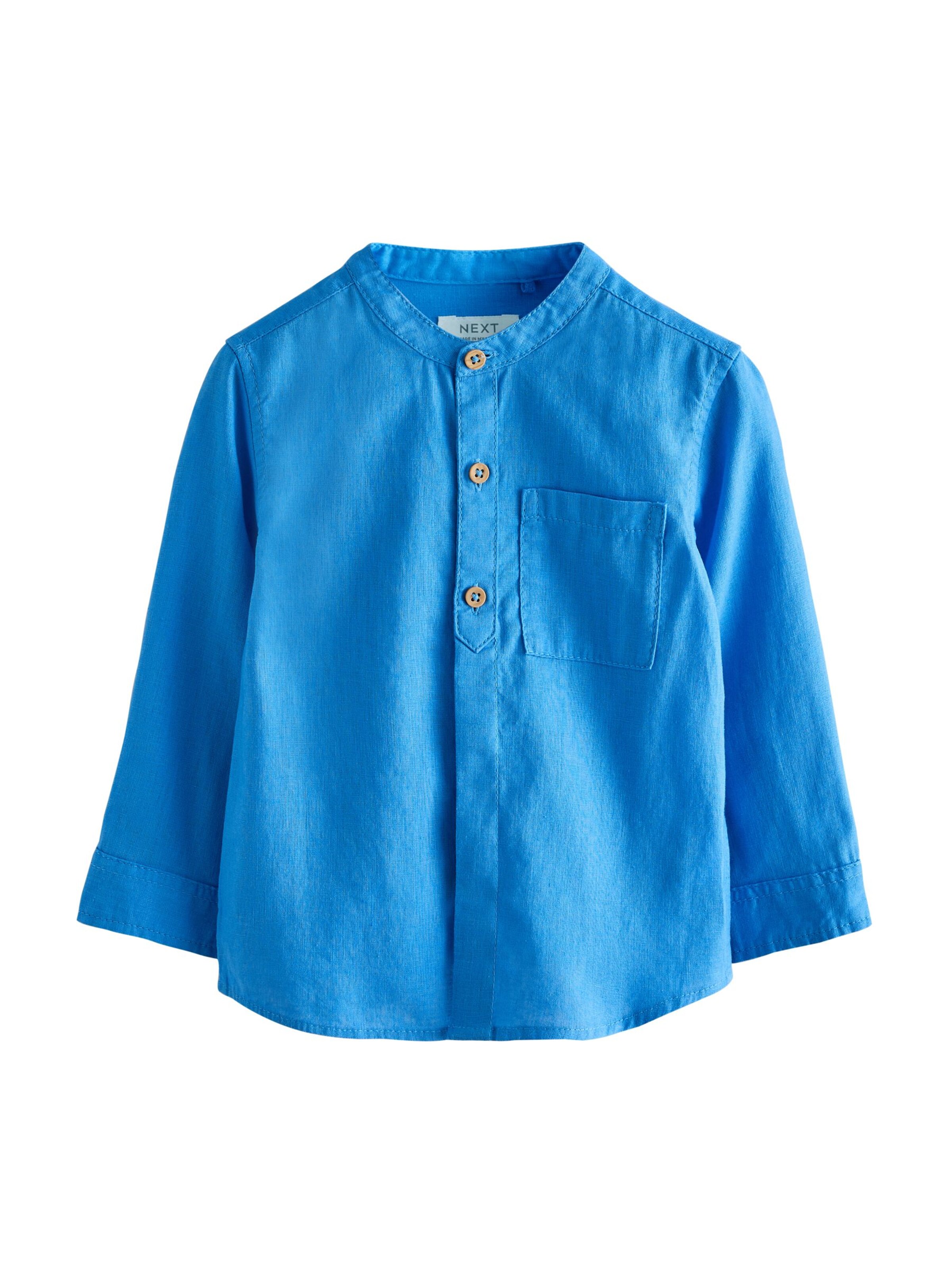 Coupe regular Chemise Next en bleu : devant