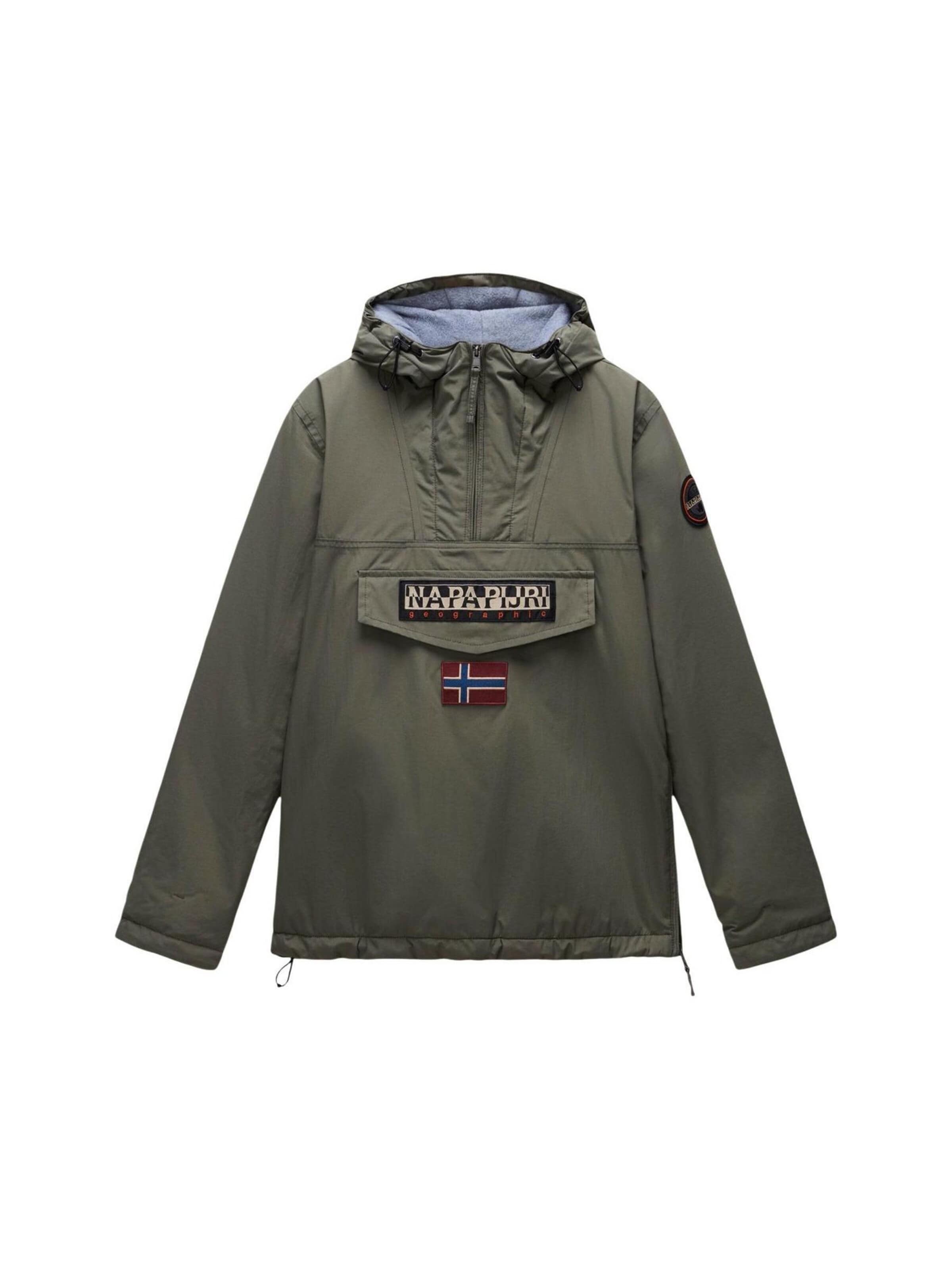 Parka invernale 'RAINFOREST WINTER 3 NP0A4GMC' di NAPAPIJRI in verde