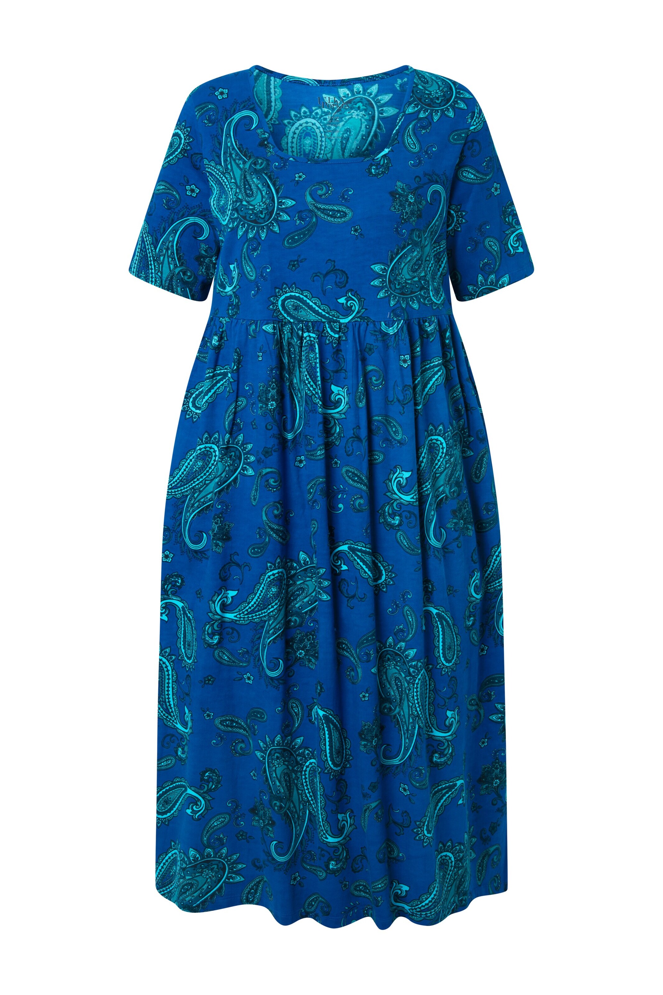 Ulla Popken Kleid in Blau: Vorderseite