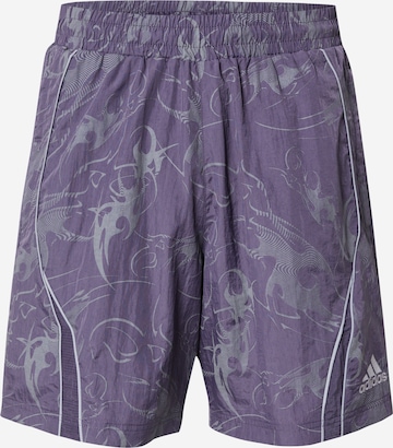 ADIDAS ORIGINALSLoosefit Hlače 'ADILENIUM' - ljubičasta boja: prednji dio