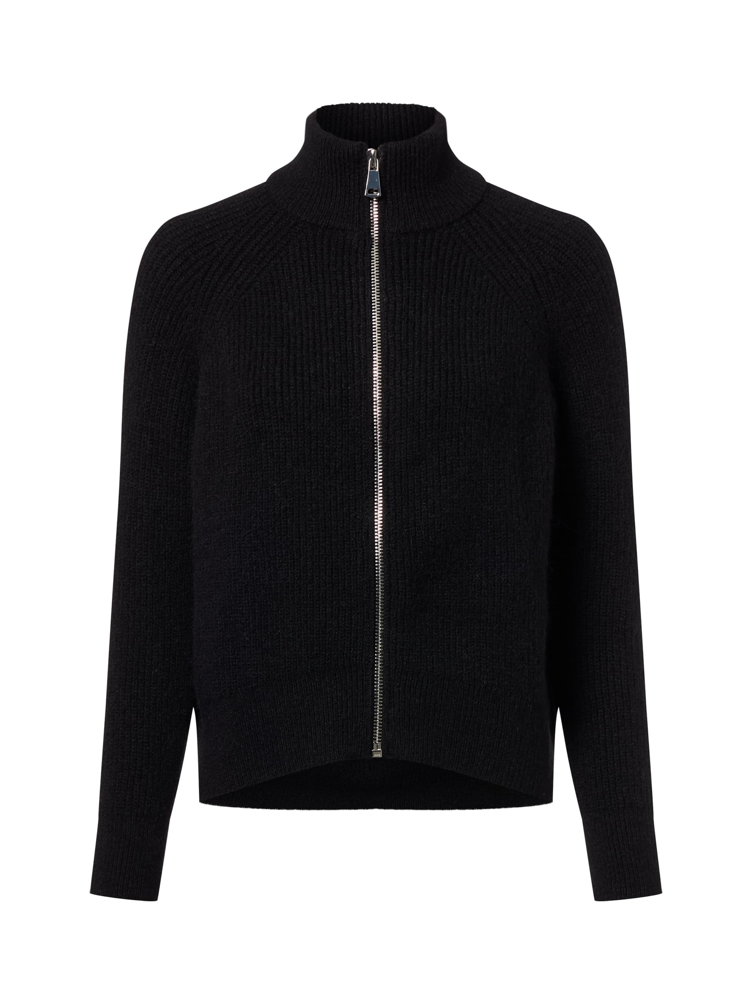 Cardigan Marie Lund en noir : devant