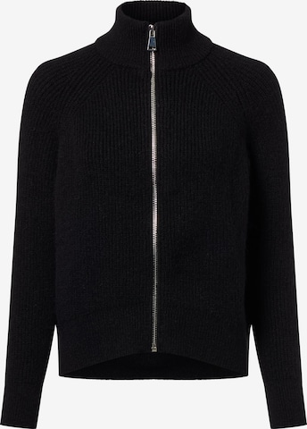 Cardigan Marie Lund en noir : devant