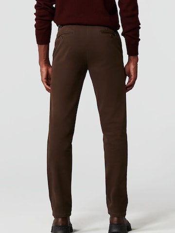 Regular Pantalon chino MEYER en marron