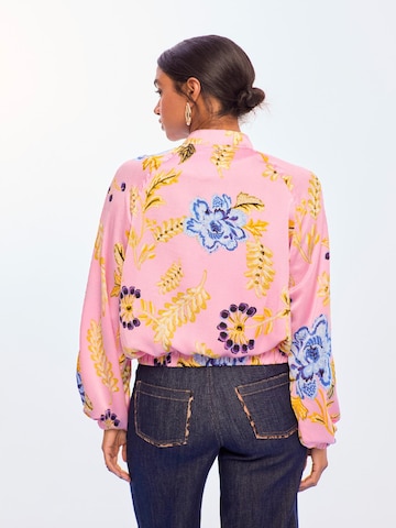 Lola CasademuntPrijelazna jakna - roza boja