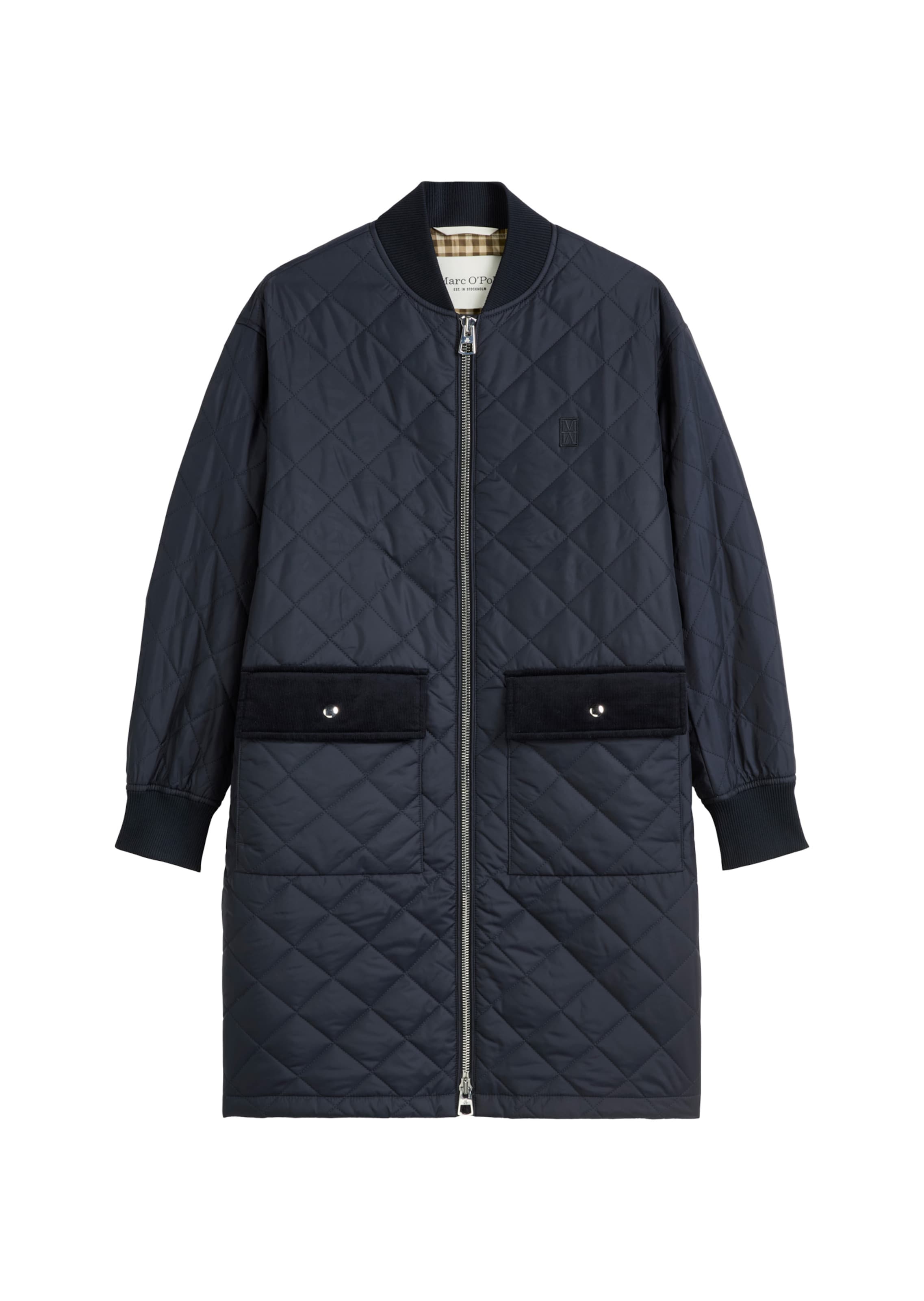 Marc O'Polo Übergangsmantel in dunkelblau, Produktansicht