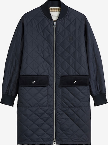 Manteau mi-saison Marc O'Polo en bleu : devant