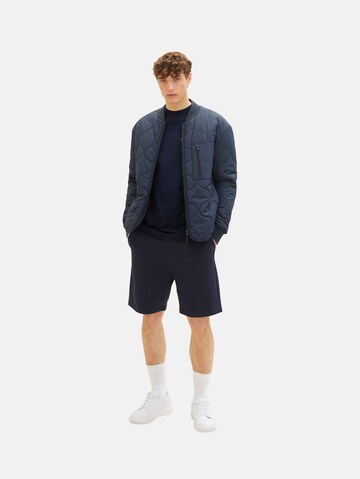TOM TAILOR DENIM Regular Trousers in Blue