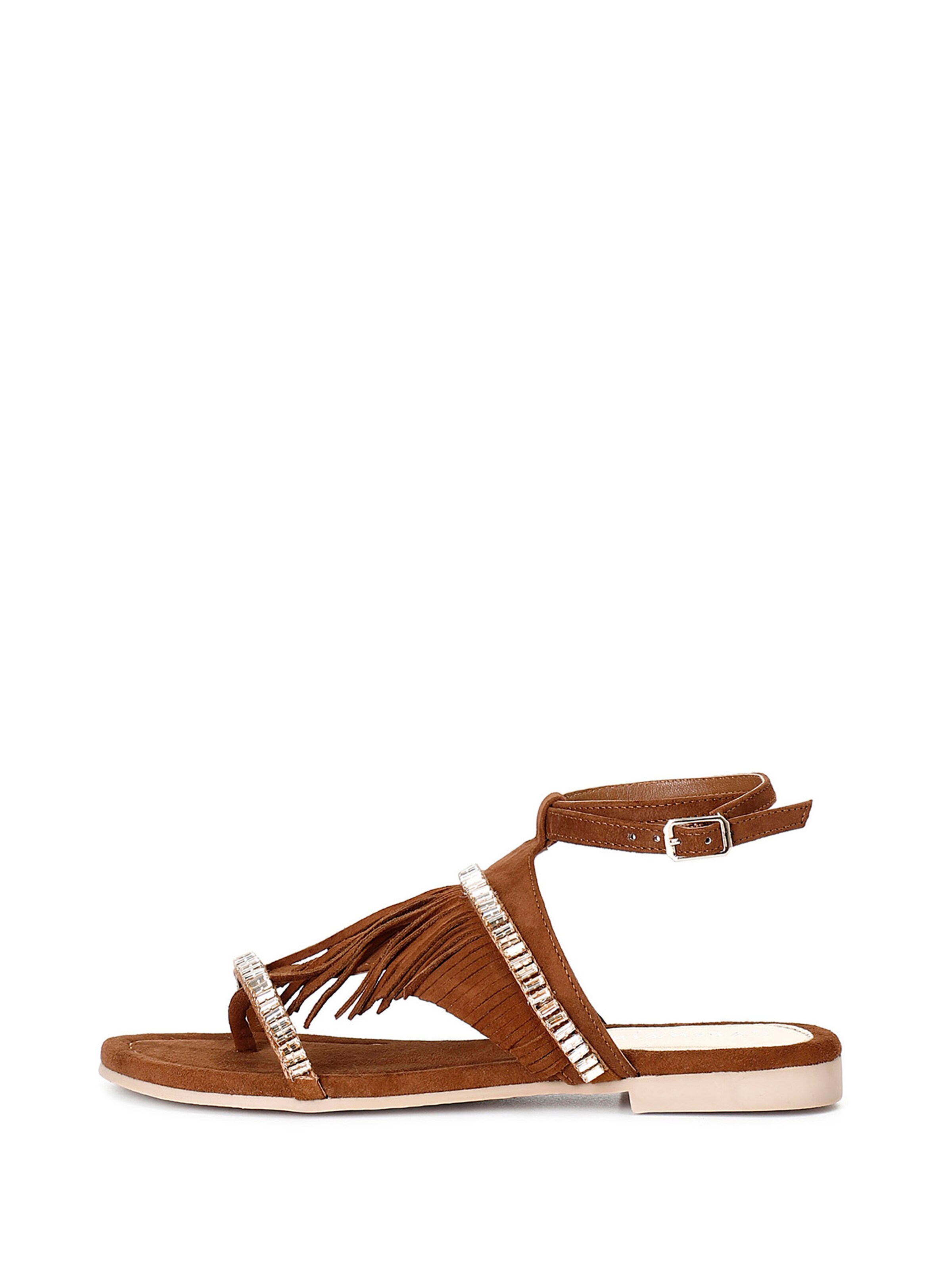 CAFè NOIR Slip-ons in Brown: front