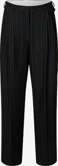 SELECTED Klasiskas bikses 'SLFMALIA MANTECO', krāsa - gaiši pelēks / melns, Preces skats