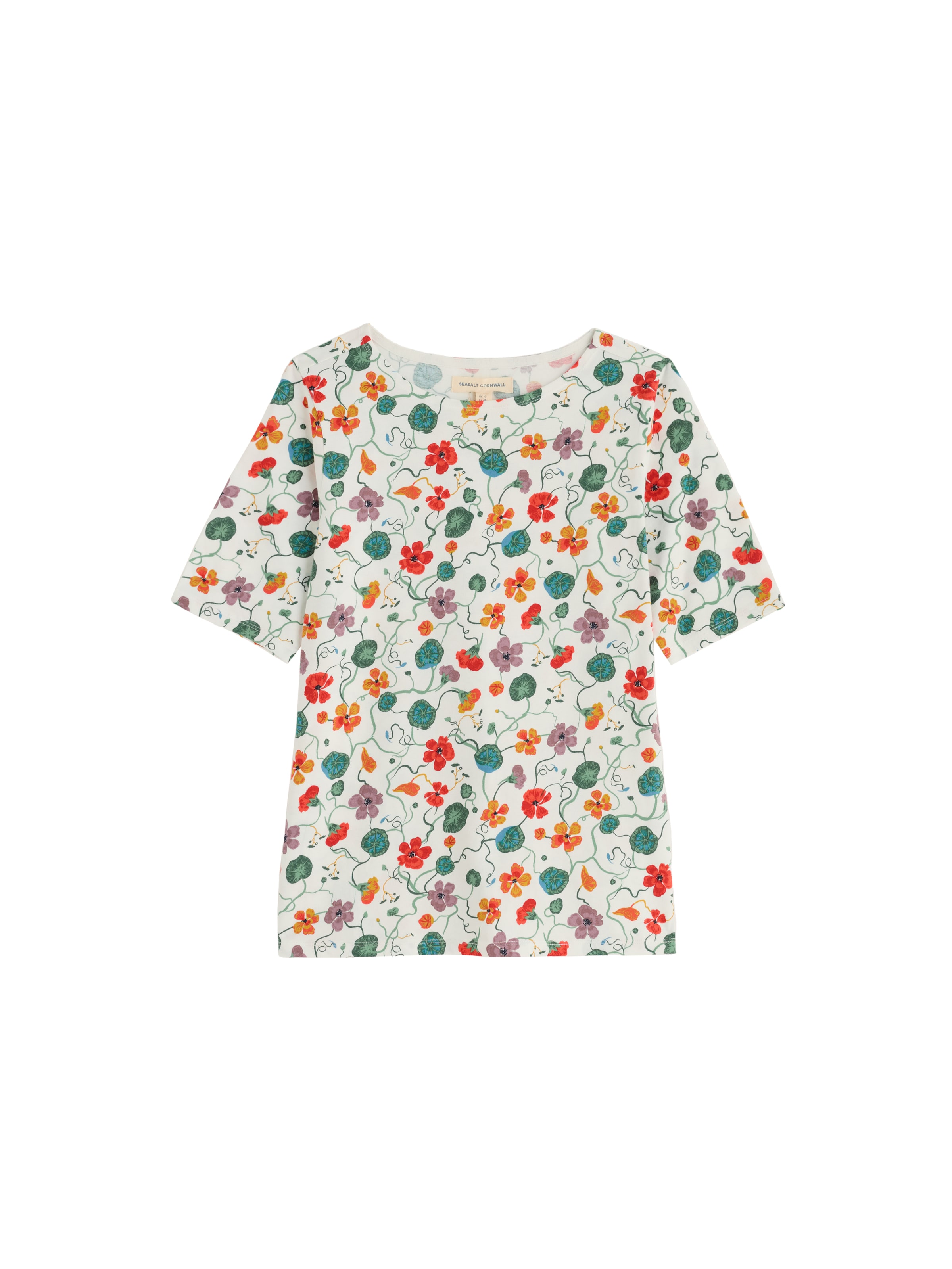 Seasalt Cornwall Blouse 'Poisson' in Gemengde kleuren: voorkant