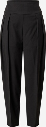 EDITED Zúžený Kalhoty se sklady v pase 'Lelia' – černá: přední strana