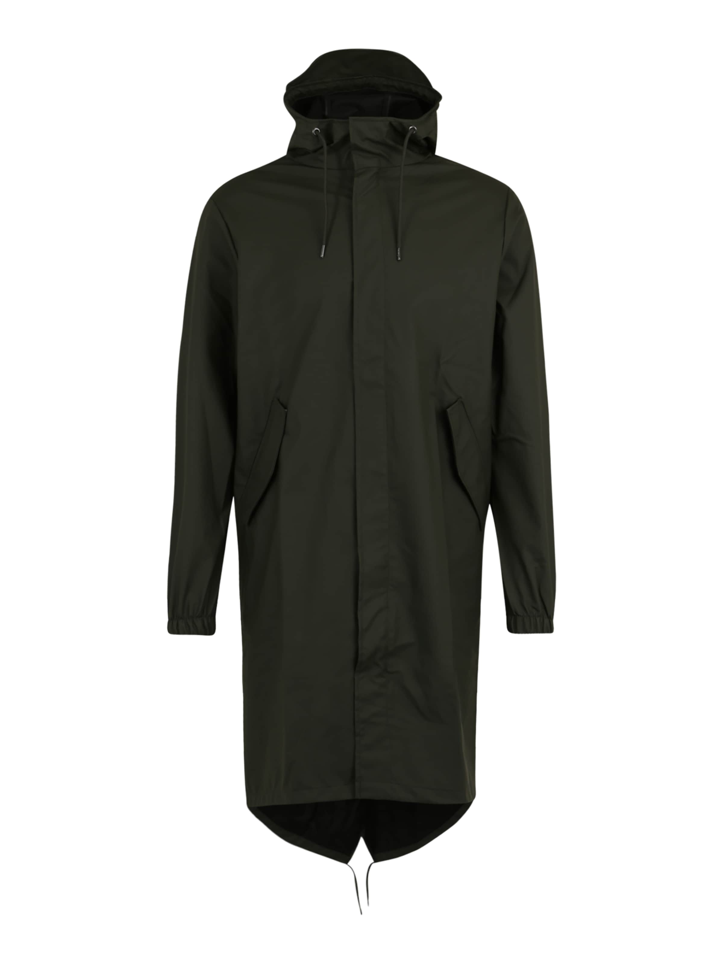 RAINS - Chaqueta funcional en verde: frente